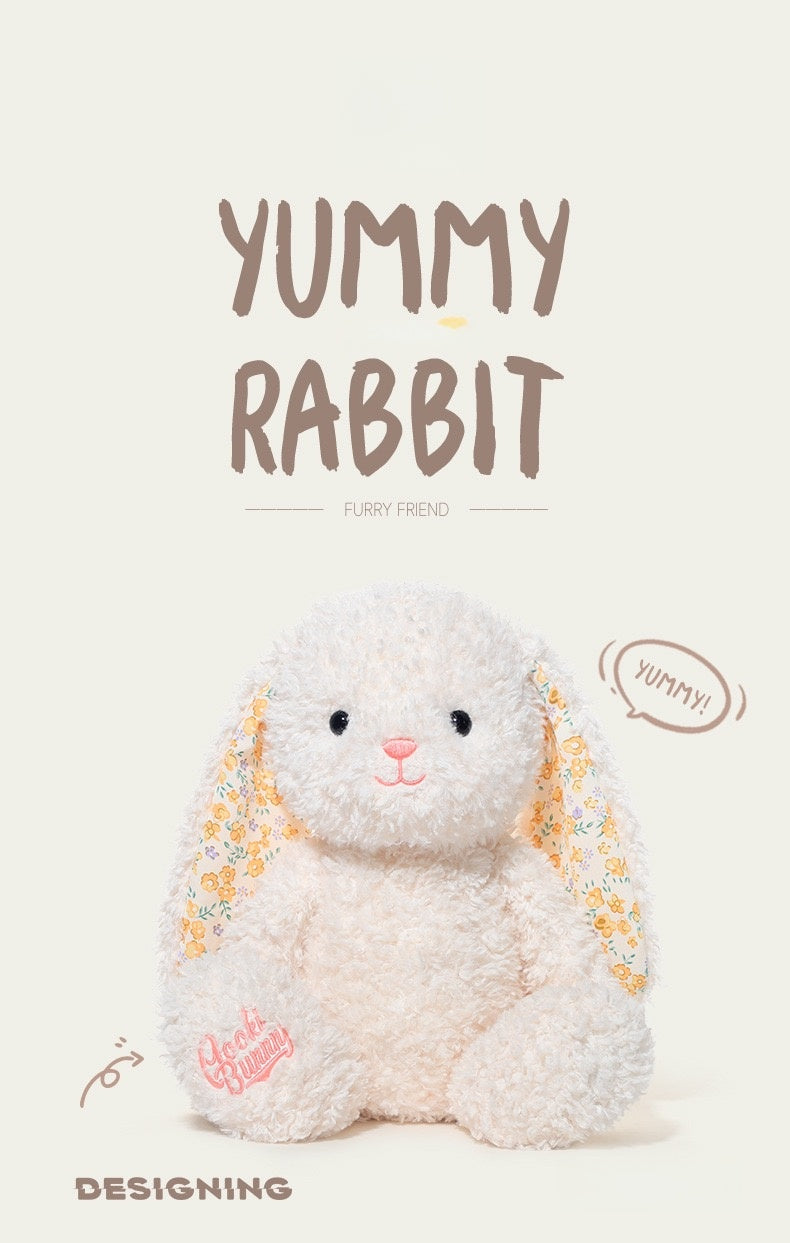 Yummy Bunny Plush Toy – Super Soft Cute Rabbit Stuffed Animal, Huggable Doll for Comfort & Gift