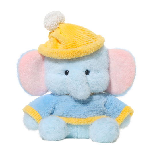Tata the Elephant Plush Toy - Super Soft Stuffed Animal, Cute Huggable Doll for Girls & Kids, Ultra-Cuddly Nursery Pillow