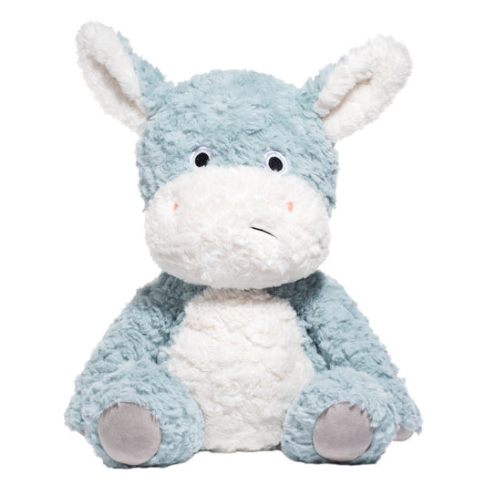 Chinese Style Stubborn Donkey Plush Toy - Cute & Funny Stuffed Animal Pillow for Girls, Soft Hugging Doll for Sleep & Decor (12 inches)