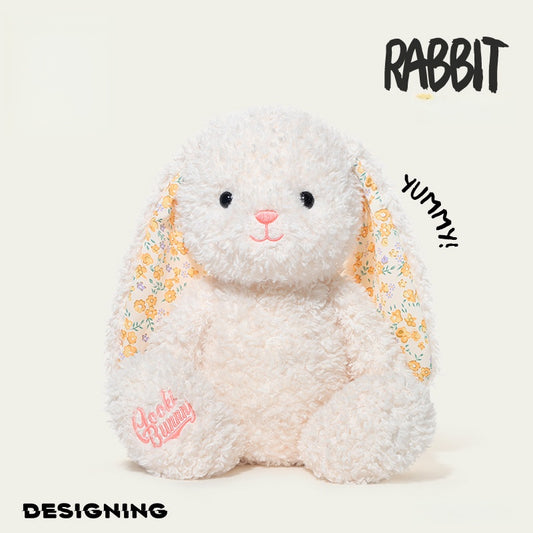 Yummy Bunny Plush Toy – Super Soft Cute Rabbit Stuffed Animal, Huggable Doll for Comfort & Gift